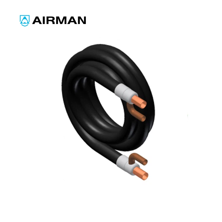 High-efficiency Copper Coaxial Coil Heat Exchanger For Chiller